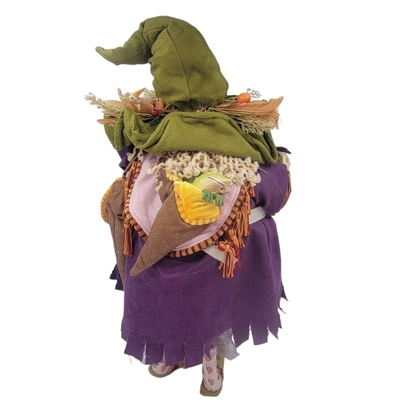 2 FOOT TALL! KRINKLES  WITCH W BABY DRAGONS DOLL FIGURE PATIENCE BREWSTER DEP 56 - Picture 4 of 9